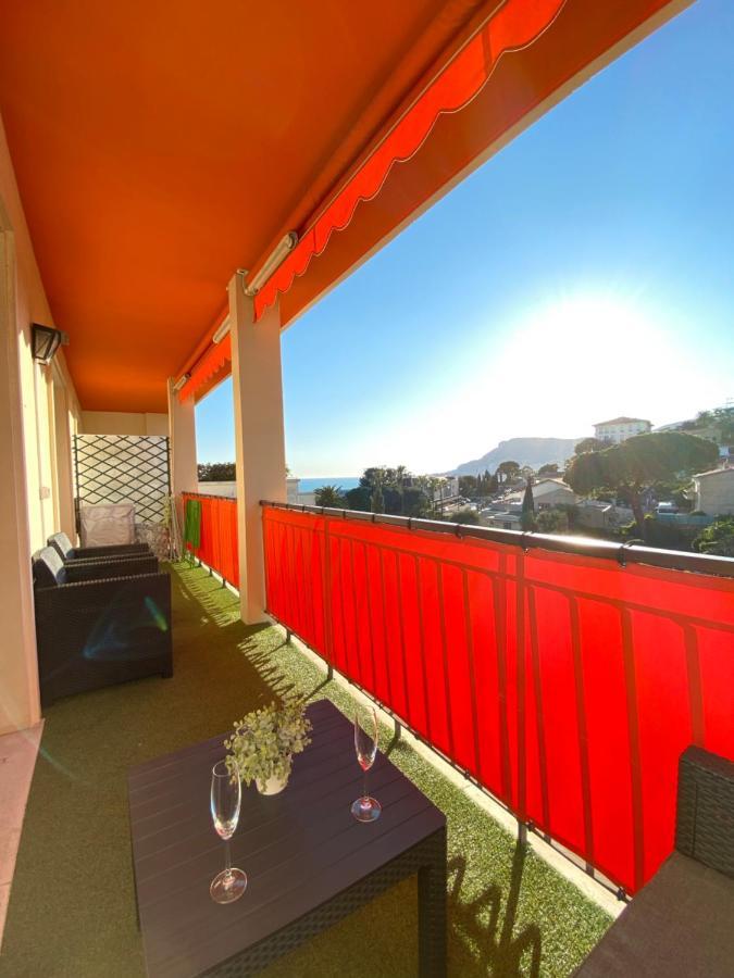 Charmant 2 Pieces Vue Sur Mer Et Monte-Carlo A Roquebrune Cap Martin Eksteriør bilde