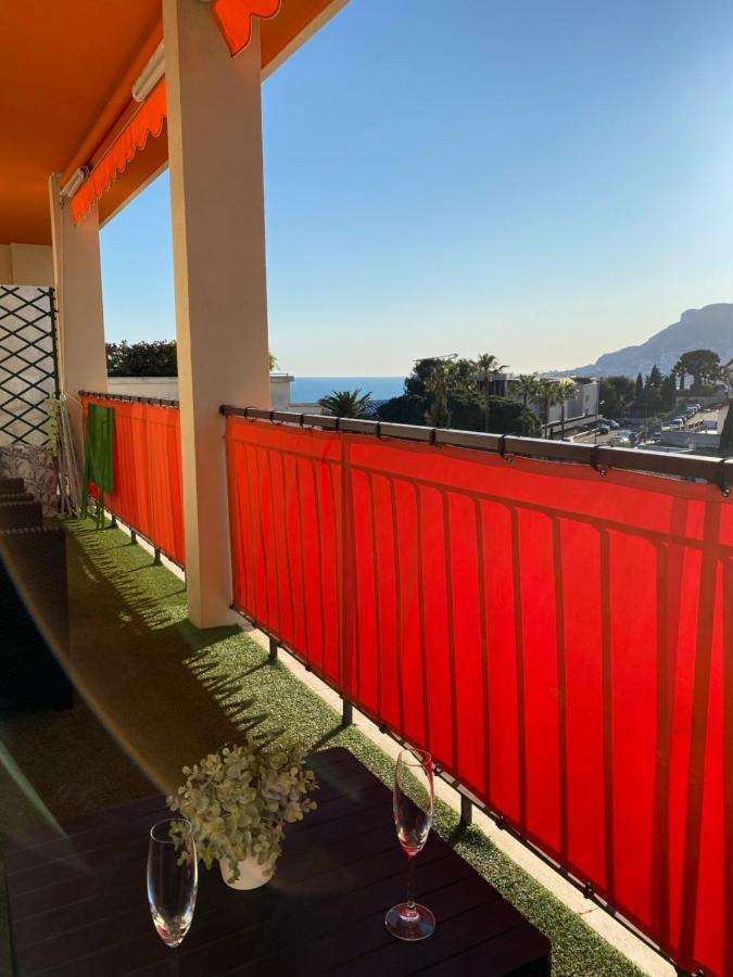 Charmant 2 Pieces Vue Sur Mer Et Monte-Carlo A Roquebrune Cap Martin Eksteriør bilde