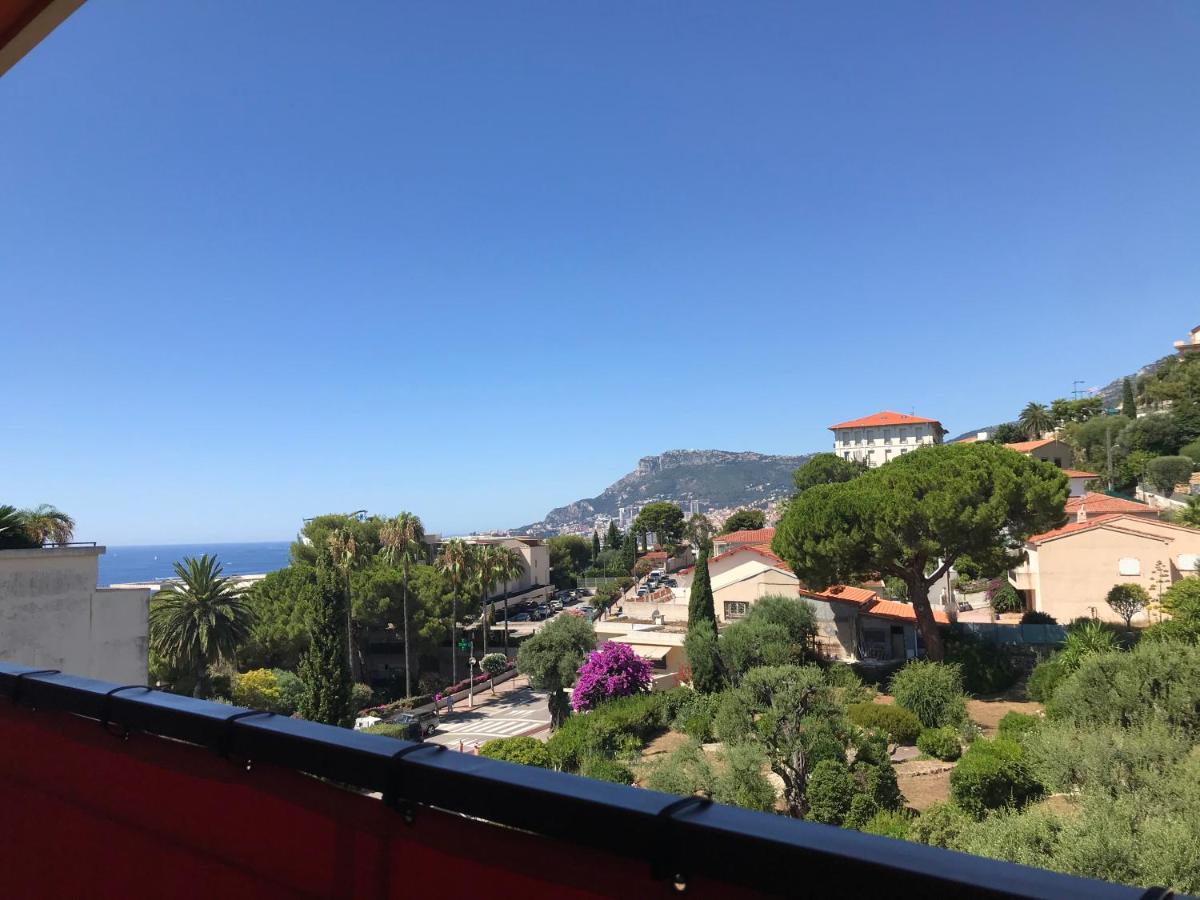 Charmant 2 Pieces Vue Sur Mer Et Monte-Carlo A Roquebrune Cap Martin Eksteriør bilde